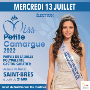 Election Miss Petite Camargue et Feu d'artifice