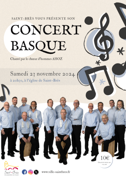 Concert basque à Saint-Brès